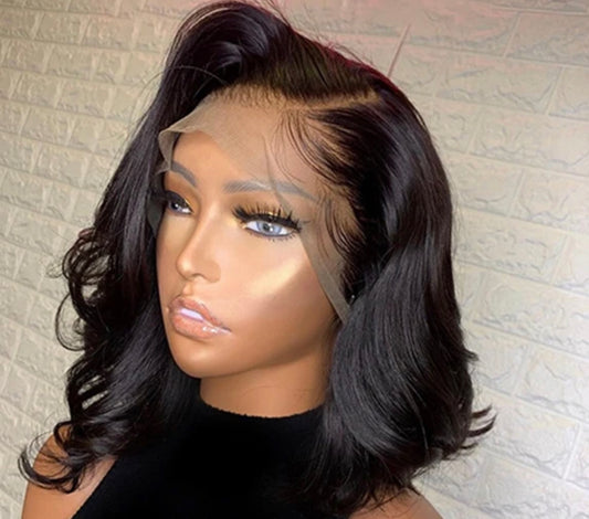 Michelle- Short Length Body Wave Glueless 13X6 Frontal Lace Wig